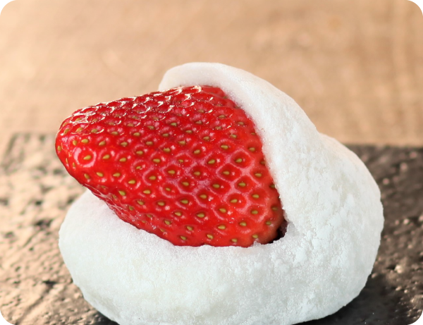 おっきなとれたて苺大福